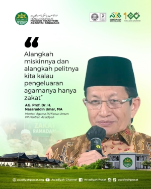 Menag Nasaruddin Umar Dorong Berdayakan Zakat dan Sumber Keuangan Ummat Lainnya