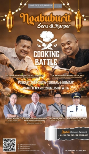 Ngabuburit Makin Seru, Harper Perintis Gelar Cooking Battle Ramadan