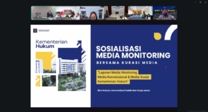 Kemenkum Babel Ikuti Sosialisasi Media Monitoring Tahun 2026 untuk Penguatan Pengelolaan Informasi Publik