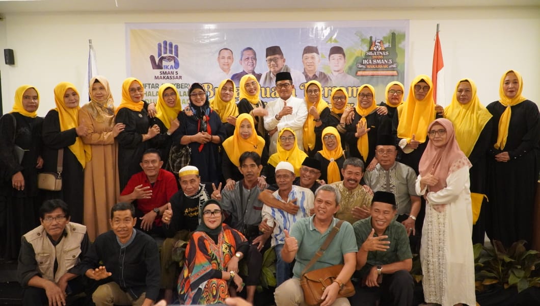 Pererat Silaturahmi, IKA SMAN 5 Makassar Gelar Buka Puasa Bersama