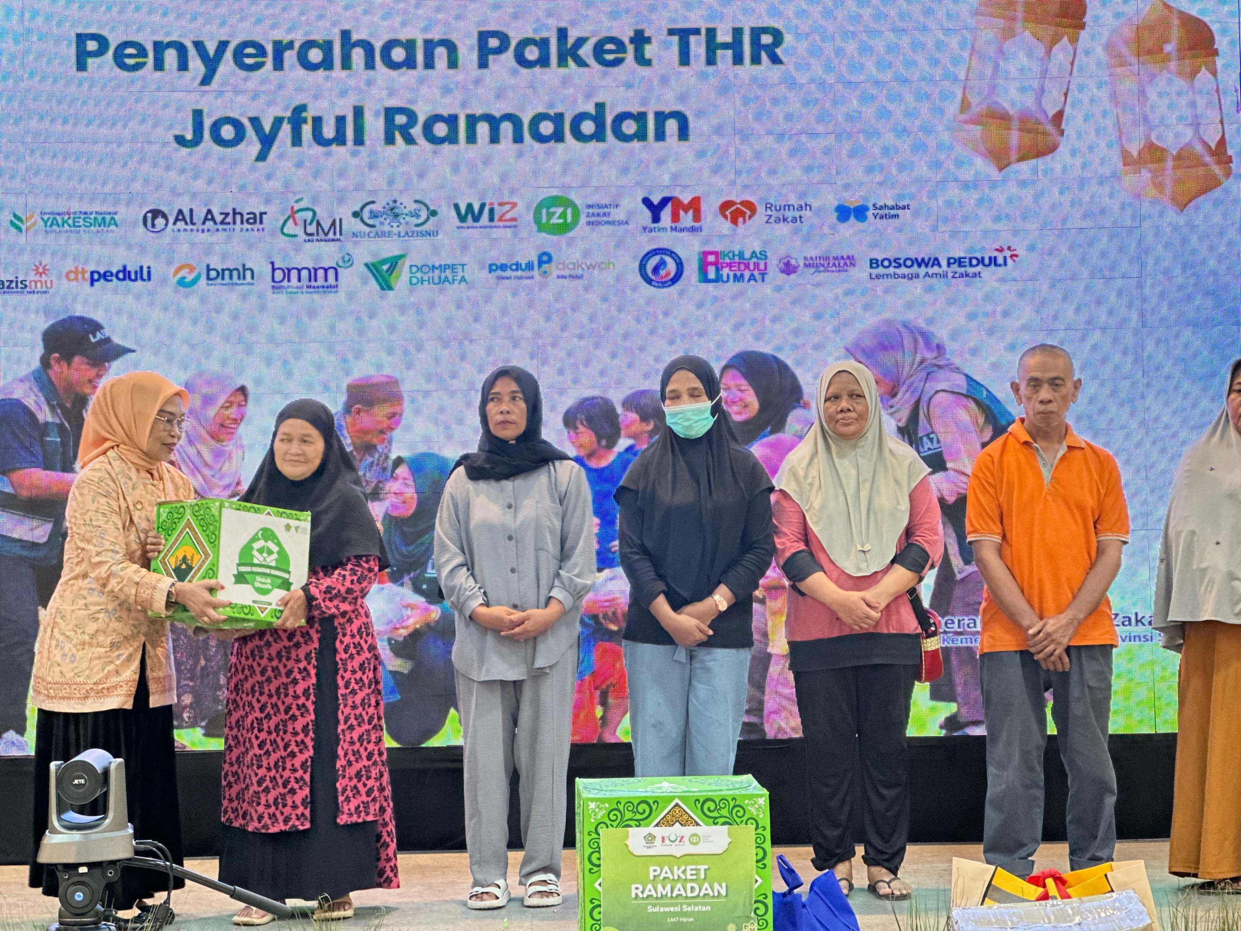 Kemenag Sulsel Tebar Harapan Ramadan, Ribuan Bantuan Disalurkan untuk Masyarakat