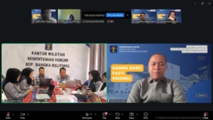 Kanwil Kemenkum Babel Perkuat Kualitas Regulasi Daerah melalui Monitoring Tindak Lanjut Analisis dan Evaluasi Perda 2025