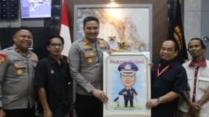 Perkuat Sinergi Media dan Kepolisian, Direktur Rakyat Sulsel Silaturahmi ke Kapolres Gowa