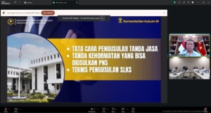 Kanwil Kemenkum Babel Ikuti Rapat Verifikasi dan Validasi Usulan Satyalancana Karya Satya Tahun 2026