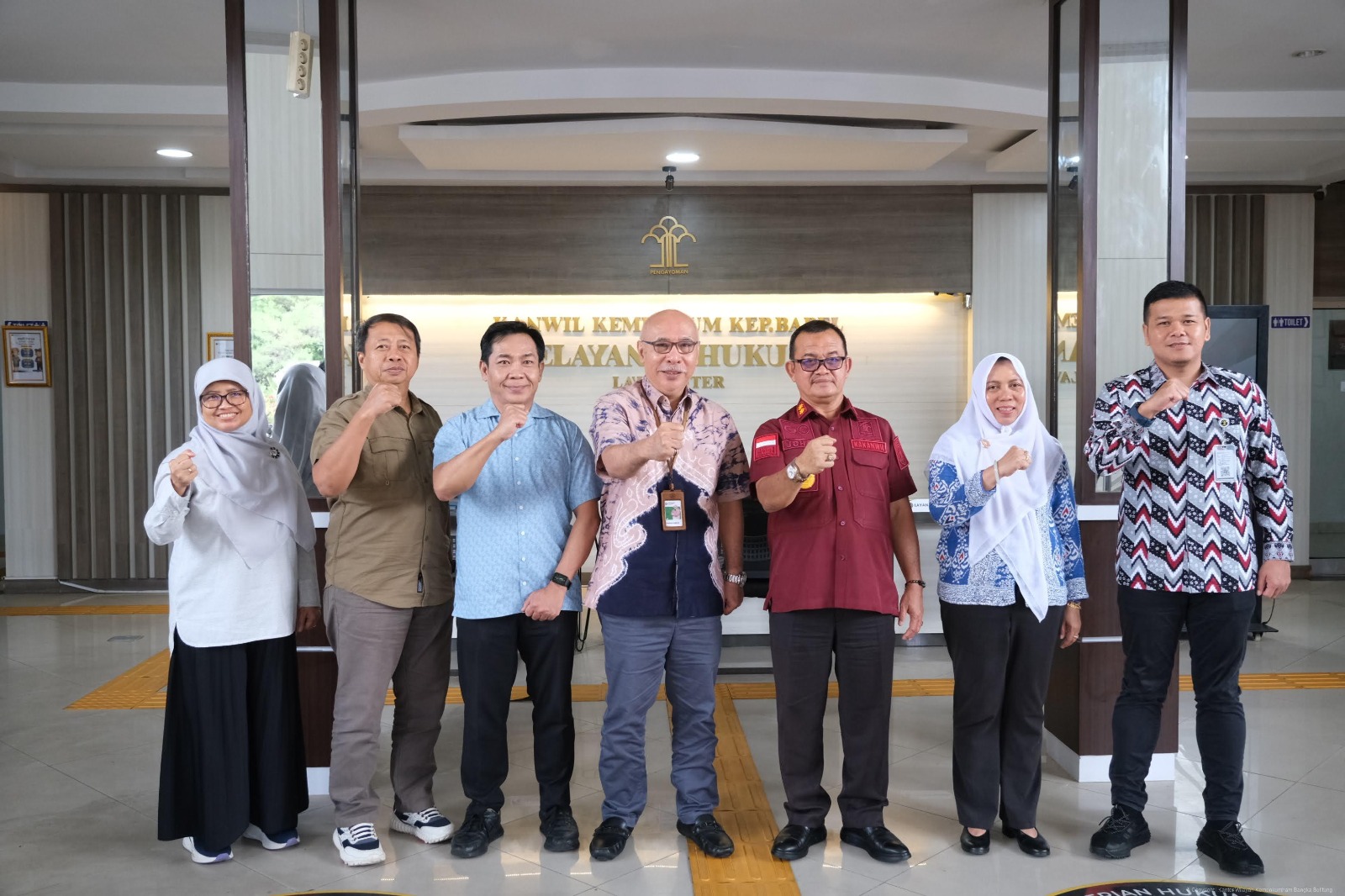 Kanwil Kemenkum Babel Terima Audiensi Kanwil DJKN Sumsel, Jambi, dan Babel Bahas Penyelesaian Pending Matters BMN