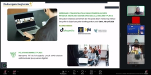 Kanwil Kemenkum Babel Ikuti Webinar Program IG Bisa Ekspor untuk Dorong Daya Saing Produk Daerah