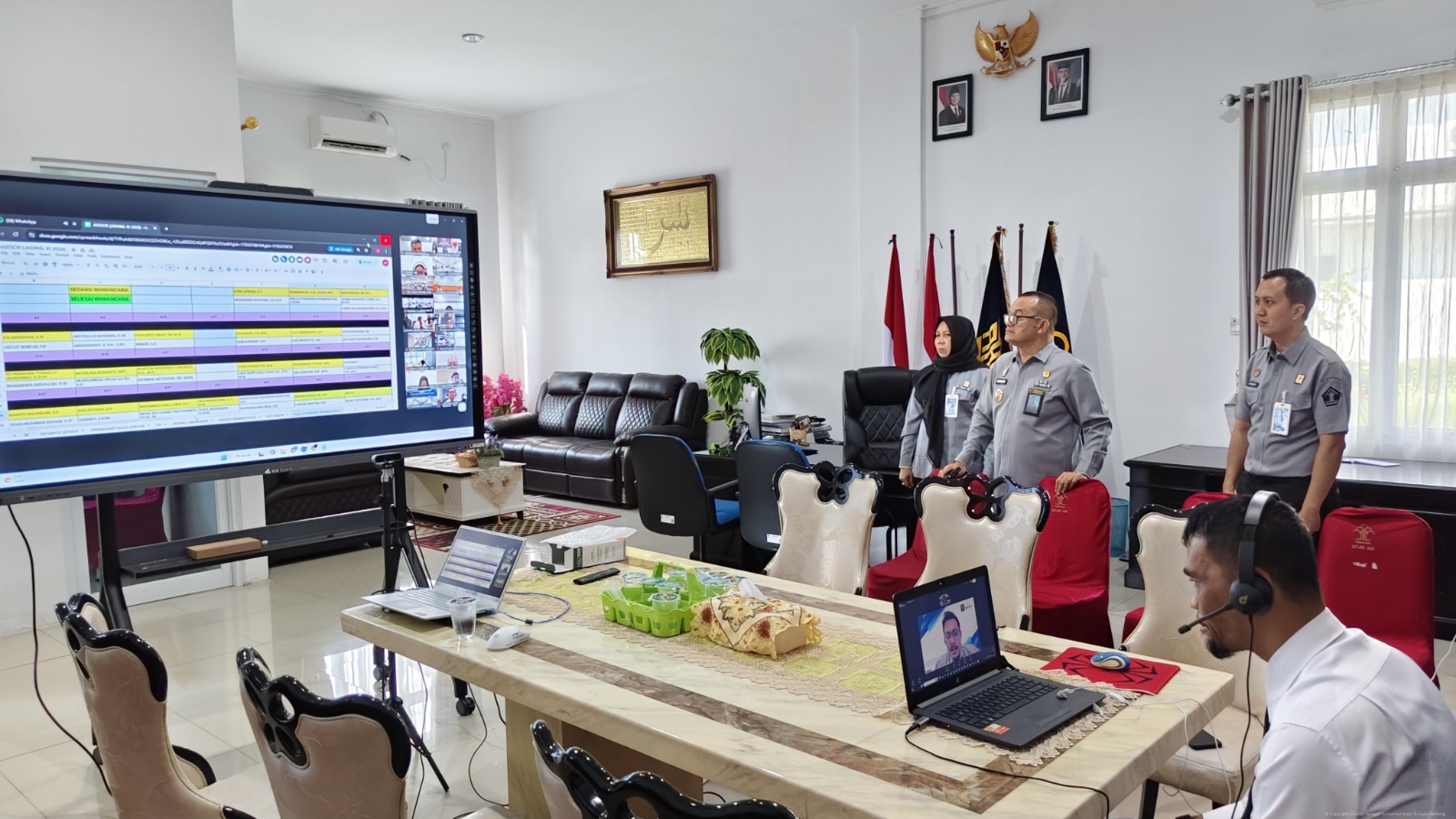 Perkuat Koordinasi, Kanwil Kemenkum Babel Dorong Optimalisasi Indeks Reformasi Hukum