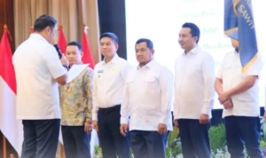 Bupati Luwu Utara Andi Abdullah Rahim Resmi Jabat Sekjen AKPSI