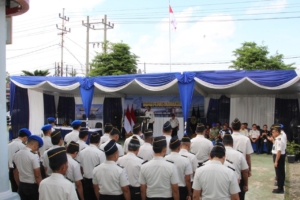 Perkuat Sinergi, Kanwil Kemenkum Sumsel Ikuti Apel Ikrar Bersih Narkoba