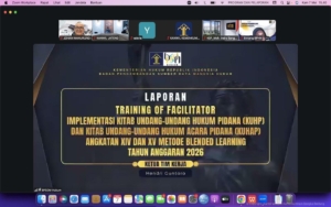 Kanwil Kemenkum Babel Ikuti Penutupan ToF Implementasi KUHP dan KUHAP Tahun 2026