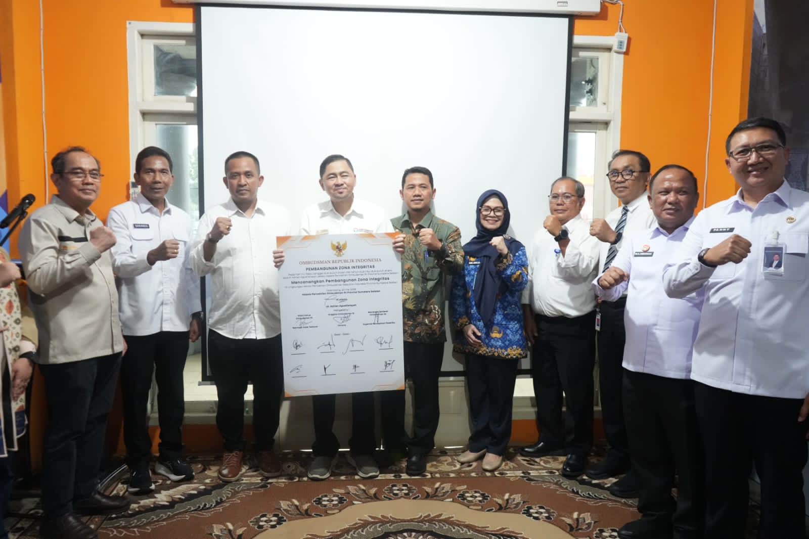 Kemenkum Sumsel Dukung Penguatan Zona Integritas dan Kolaborasi Pengawasan Pelayanan Publik Ombudsman Kemenkum Sumsel Dukung Penguatan Zona Integritas dan Kolaborasi Pengawasan Pelayanan Publik Ombudsman