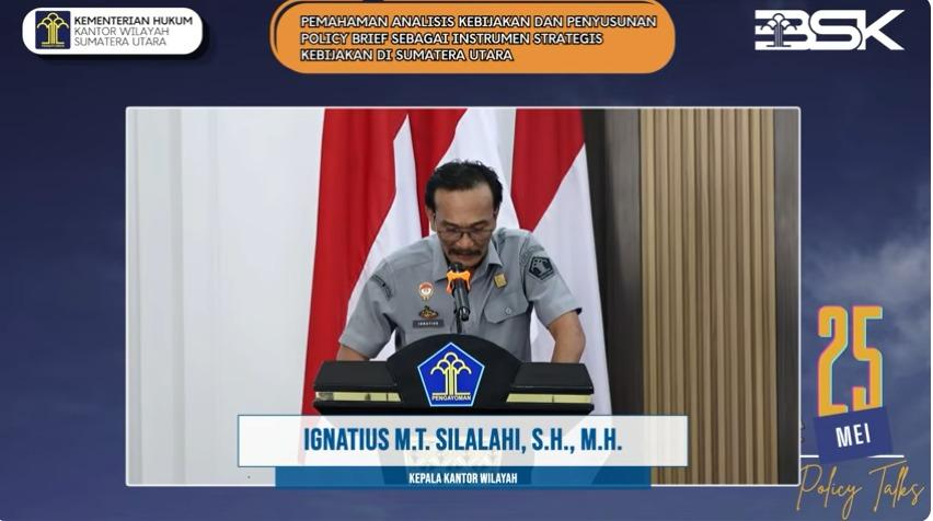 Kemenkum Sumsel Ikuti Policy Talks Sumut, Bahas Penguatan Analisis Kebijakan dan Penyusunan Policy Brief Kemenkum Sumsel Ikuti Policy Talks Sumut, Bahas Penguatan Analisis Kebijakan dan Penyusunan Policy Brief