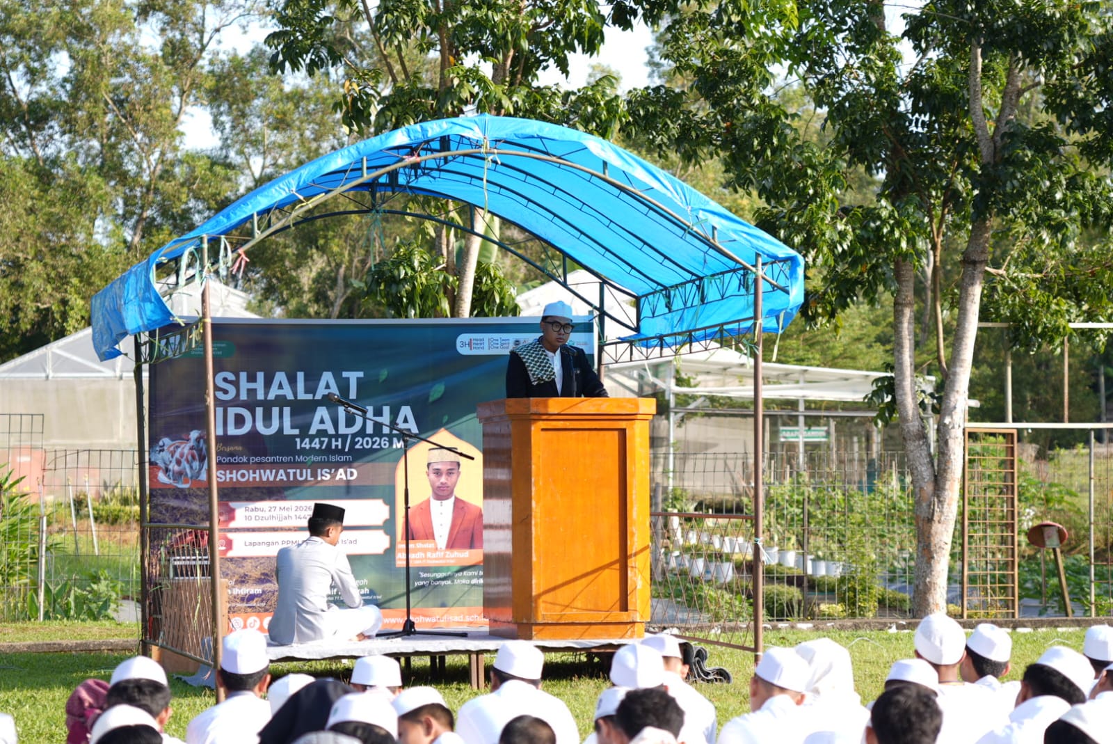 Santri PPMI Shohwatul Is’ad Pangkep Pimpin Salat dan Khutbah Iduladha 1447 H Santri PPMI Shohwatul Is’ad Pangkep Pimpin Salat dan Khutbah Iduladha 1447 H