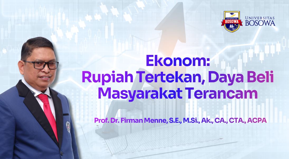 Prof Firman Menne Sorot Krisis Rupiah Tekan Daya Beli dan Ancam Stabilitas Ekonomi Nasional