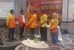Terpilih Aklamasi, Haris Yasin Limpo Kembali Pimpin Kosgoro 1957 Sulsel