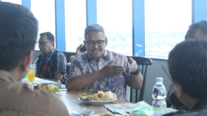 Kunjungan Regional CEO BTN Sulawesi Maluku Papua ke Fajar Group, Bahas Kerjasama Hingga Nonton Bareng Piala Dunia