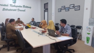 Perkuat Posbankum, IRH, dan JDIH, Kanwil Kemenkum Babel Koordinasi dengan Pemkab Belitung