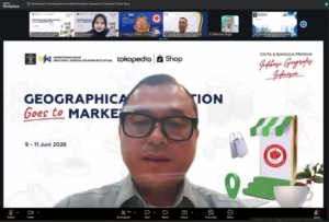Dukung Pemasaran Digital Produk IG Indonesia, Kanwil Kemenkum Babel Ikuti Workshop Onboarding ke Tokopedia dan TikTok Shop
