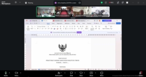 Kanwil Kemenkum Babel Harmonisasikan 1 (Satu) Ranperda Dan 6 (Enam) Ranperbup Belitung Timur