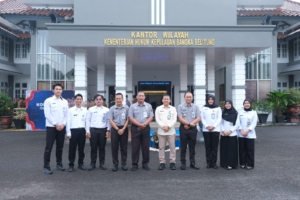 Kanwil Kemenkum Babel Laksanakan Apel Pagi Gabungan bersama Kanwil KemenHAM Babel, Sekaligus Lepas Magang Kemnaker Batch III