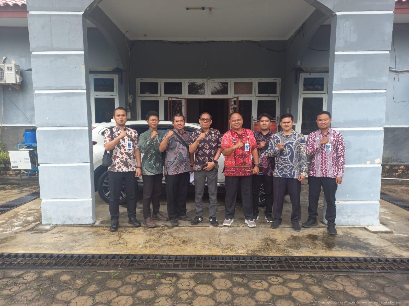 Koordinasi Pembentukan Sentra Kekayaan Intelektual, Kanwil Kemenkum Babel dan Bapperida Bangka Barat Perkuat Sinergi Pengelolaan Inovasi Daerah Koordinasi Pembentukan Sentra Kekayaan Intelektual, Kanwil Kemenkum Babel dan Bapperida Bangka Barat Perkuat Sinergi Pengelolaan Inovasi Daerah