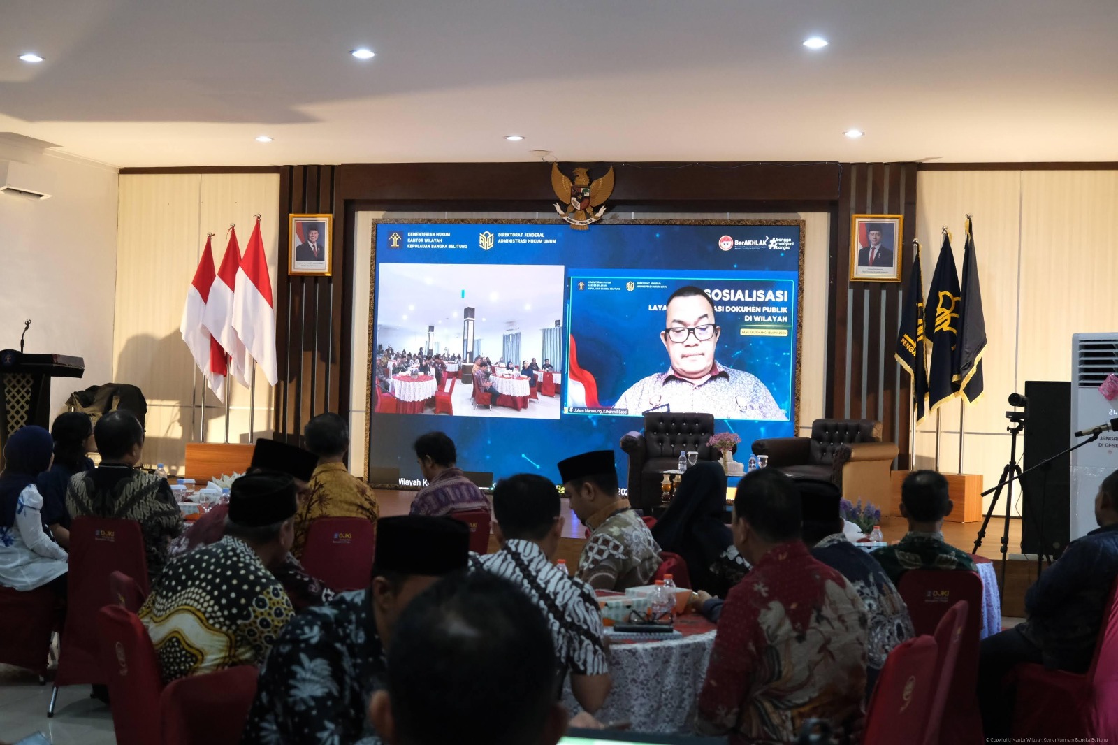 Kanwil Kemenkum Babel Perkuat Pemahaman Masyarakat Terkait Layanan Legalisasi Dokumen Publik