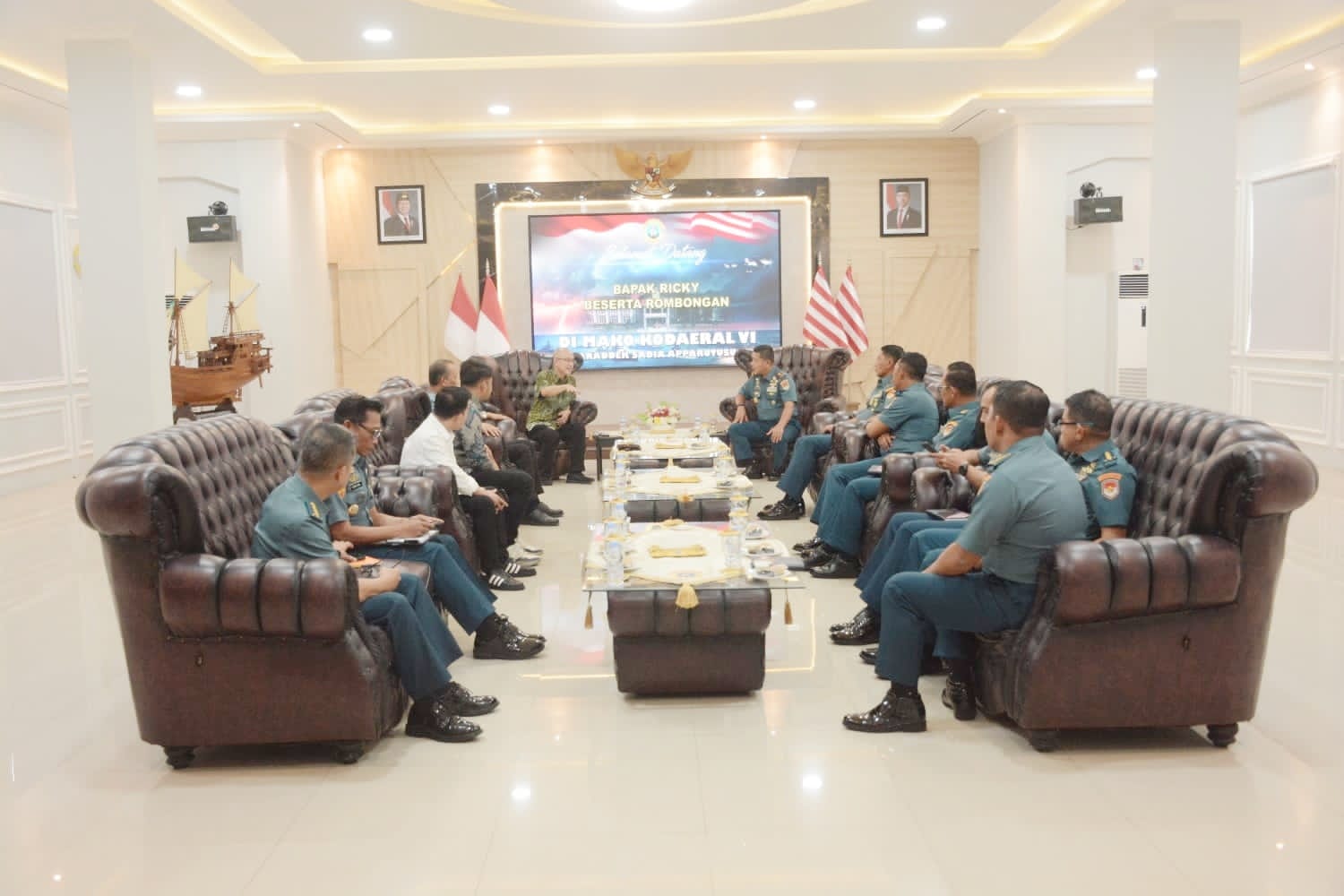 Perkuat Sinergi Maritim, Dankodaeral VI Terima Audiensi Pelaku Usaha dan Organisasi Bahari Perkuat Sinergi Maritim, Dankodaeral VI Terima Audiensi Pelaku Usaha dan Organisasi Bahari