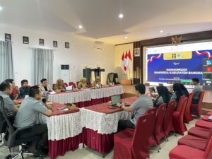 Kanwil Kemenkum Babel Harmonisasi Ranperda Penataan dan Pemberdayaan Pedagang Kaki Lima Kabupaten Bangka