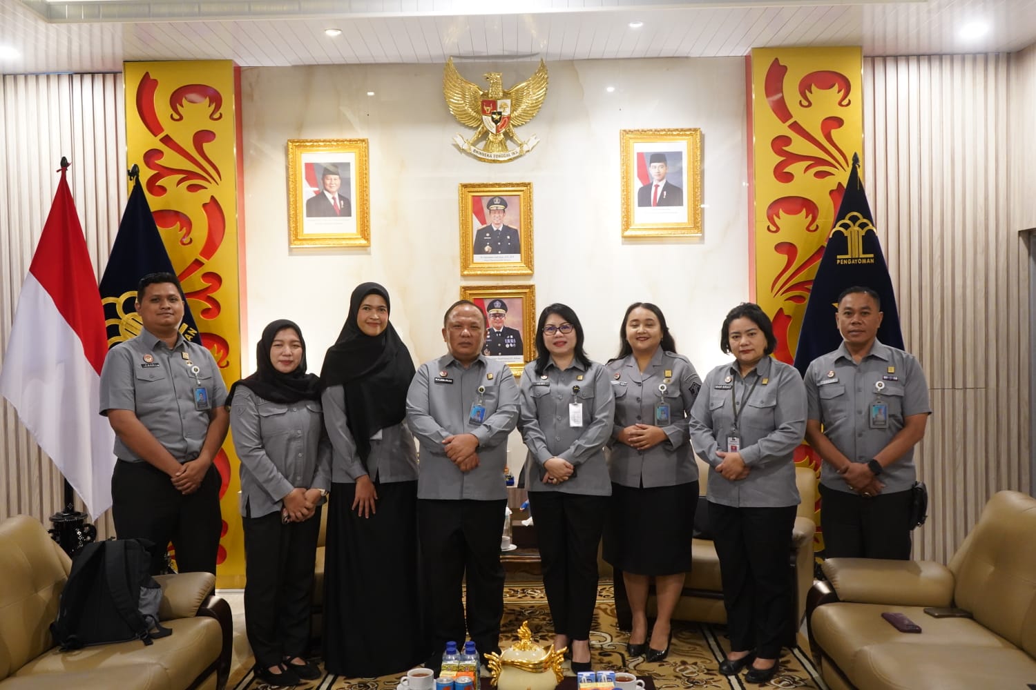 Perkuat Tata Kelola dan Pelayanan, Kemenkum Sumsel Jalani Verifikasi Indeks Layanan Kesekretariatan