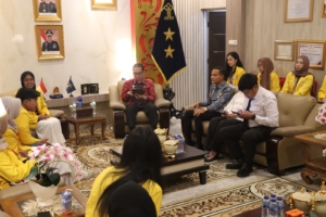 Kenali Praktik Hukum Secara Langsung, Mahasiswa FH Unsri Kunjungi Kanwil Kemenkum Sumsel
