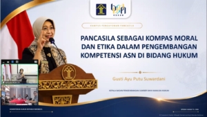 Kanwil Kemenkum Babel Ikuti Community of Practice, Jadikan Pancasila Kompas Moral Pengembangan Kompetensi ASN