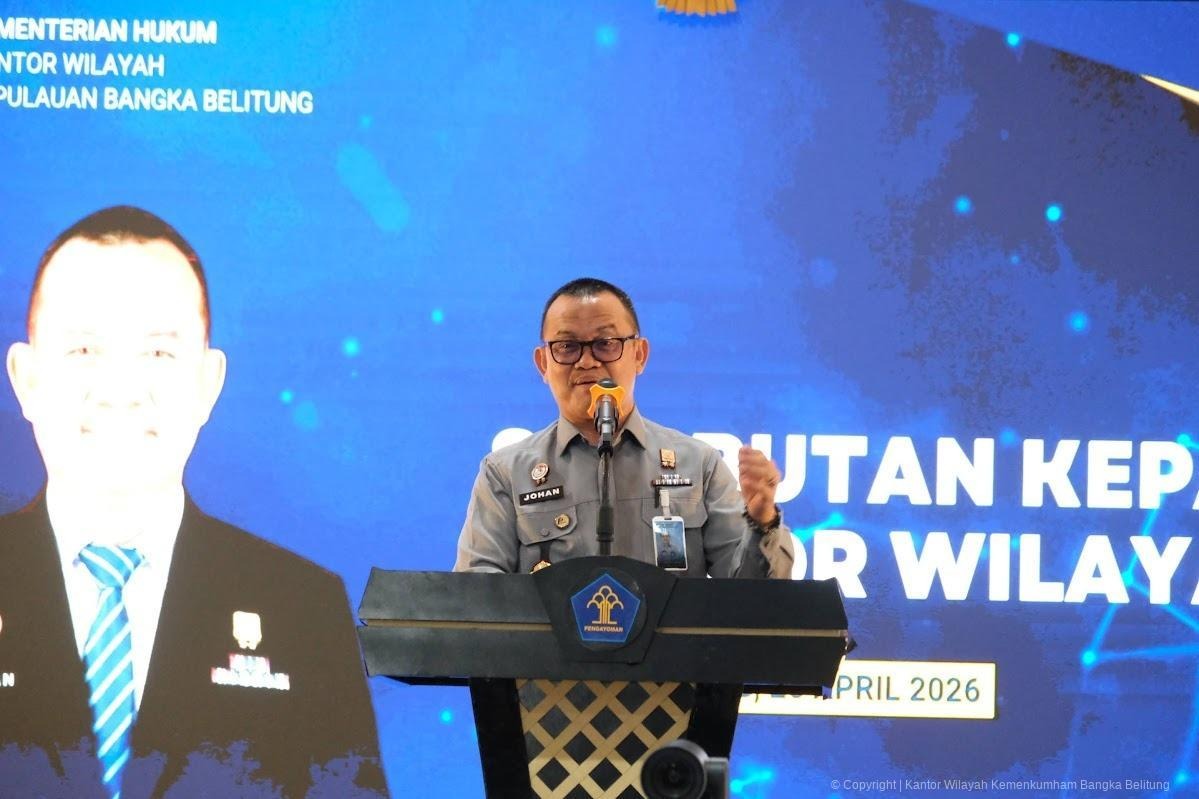 Capaian Layanan Administrasi Hukum Umum Kanwil Kemenkum Kepulauan Bangka Belitung Semester I Tahun 2026 Meningkat Capaian Layanan Administrasi Hukum Umum Kanwil Kemenkum Kepulauan Bangka Belitung Semester I Tahun 2026 Meningkat