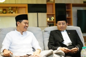 Sinyal Panggilan Khidmah: Menag Nasaruddin Umar dan KH Imam Jazuli Bahas Masa Depan NU