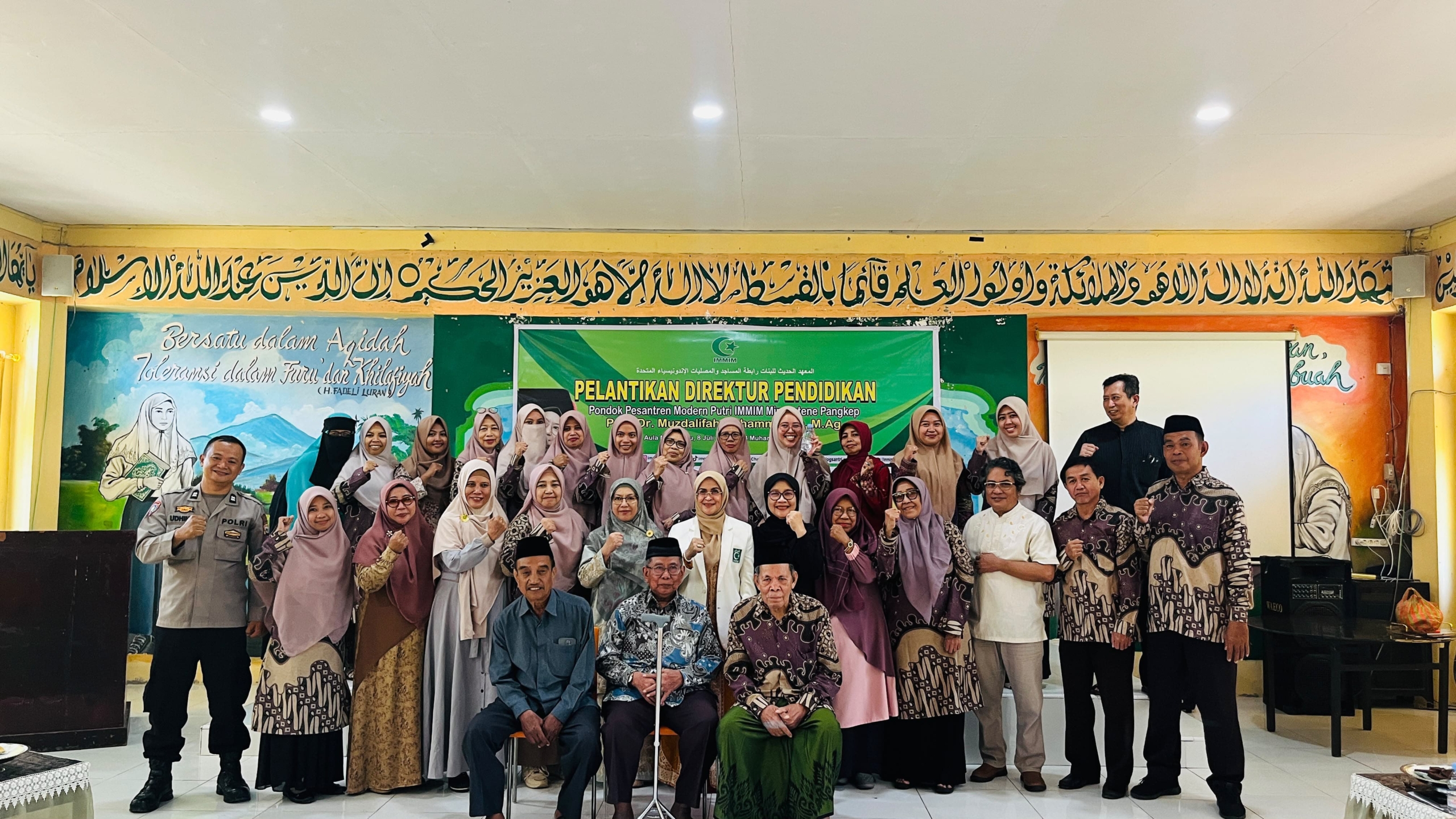 Perkuat Tata Kelola Pesantren, Ketua YASDIC IMMIM Pusat Lantik Direktur dan Jajaran Pimpinan PPA IMMIM Putri Minasate'ne Perkuat Tata Kelola Pesantren, Ketua YASDIC IMMIM Pusat Lantik Direktur dan Jajaran Pimpinan PPA IMMIM Putri Minasate’ne
