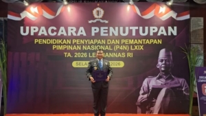 Kadiv Pelayanan Hukum Kanwil Kemenkum Babel Resmi Lulus Pendidikan P4N Lemhannas RI Tahun 2026
