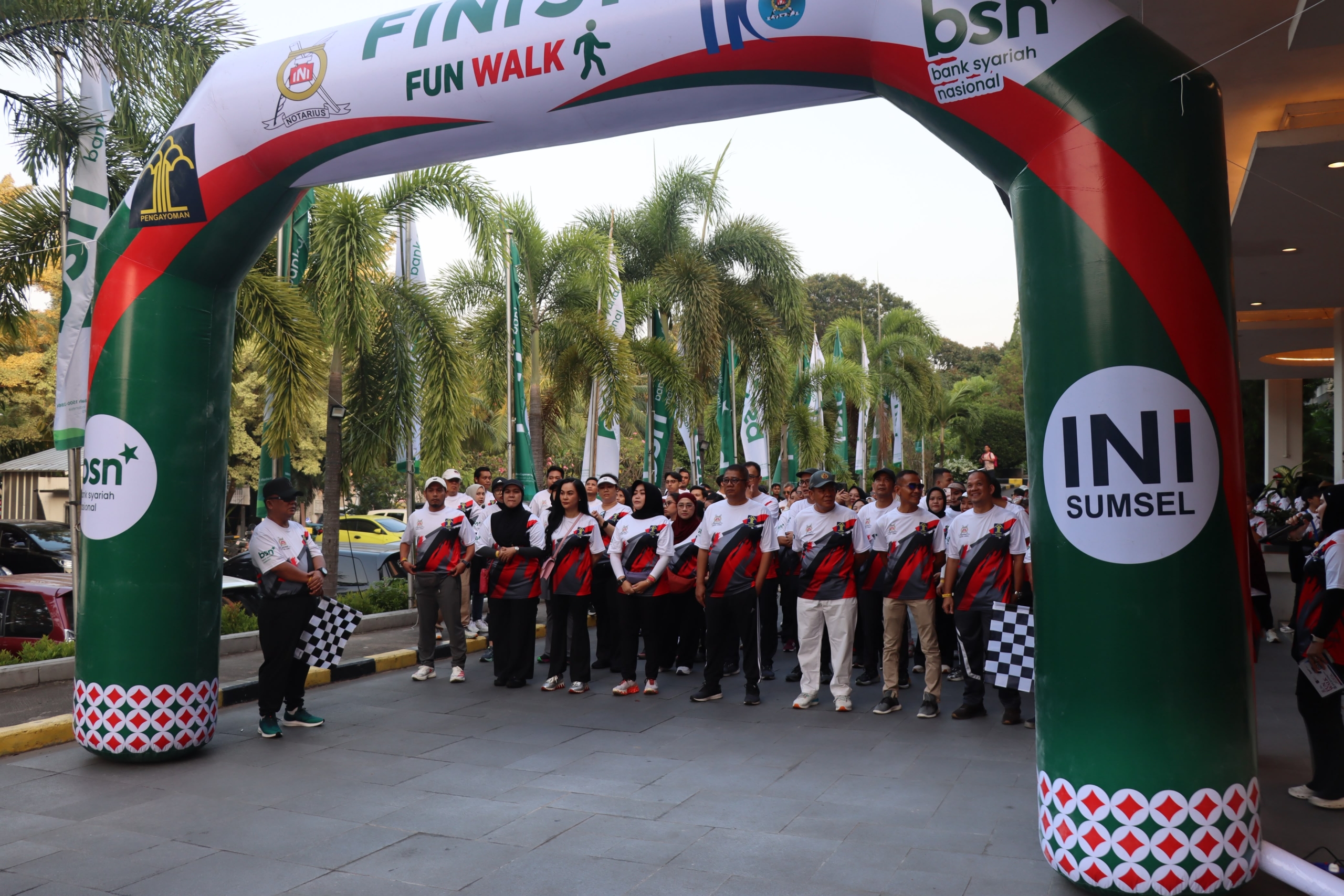 Kemenmum Sumsel Semarakkan HUT ke-118 INI, Fun Walk dan FGD Pererat Sinergi Notaris Kemenmum Sumsel Semarakkan HUT ke-118 INI, Fun Walk dan FGD Pererat Sinergi Notaris