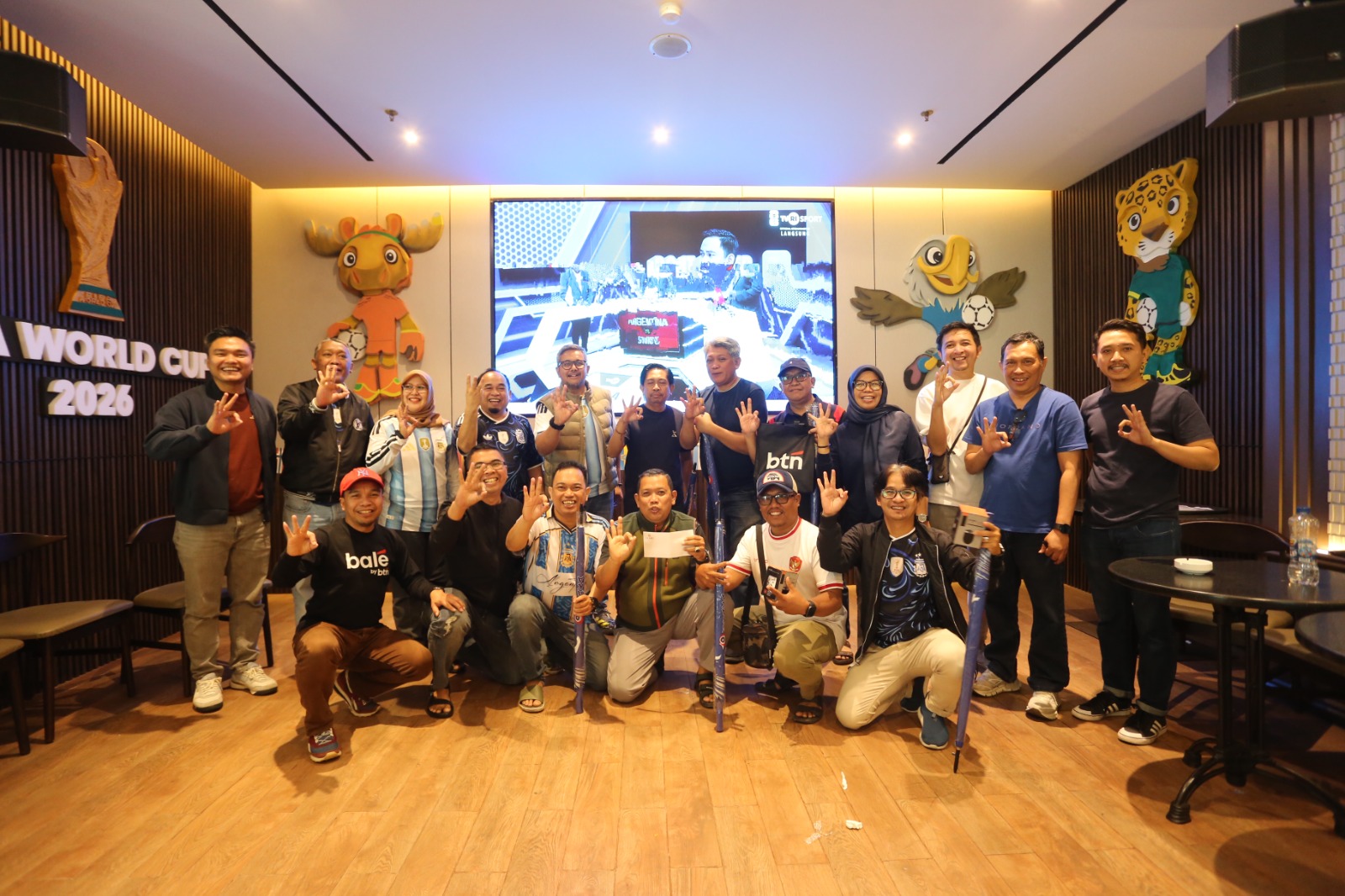 Nobar Direktur BTN dan TA Menag Rayakan Kemenangan Messi, Inggris vs Argentina di Semifinal 2026 Menanti