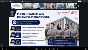 Tingkatkan Kompetensi Petugas Loket, Kakanwil Kemenkum Sumsel Tekankan Pelayanan Berkualitas