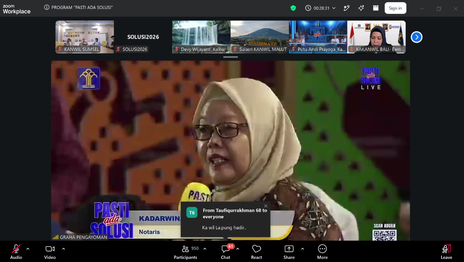 Kemenkum Sumsel Perkuat Responsivitas Layanan Lewat Forum Pengaduan Kemenkum Sumsel Perkuat Responsivitas Layanan Lewat Forum Pengaduan