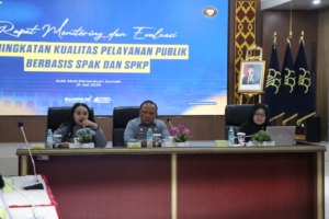 Kanwil Kemenkum Sumsel Evaluasi Kualitas Pelayanan Lewat Monitoring Survei SPAK-SPKP