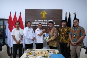 Kanwil Kemenkum Babel Dukung Penelitian UPN “Veteran” Jakarta terkait Pelindungan Tenun Cual