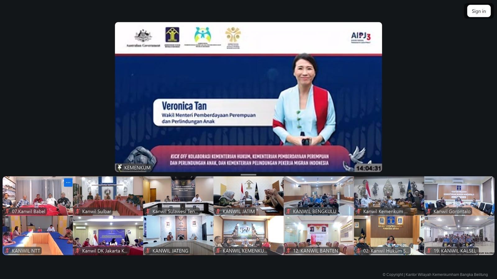 Kanwil Kemenkum Babel Dukung Kolaborasi Lintas Kementerian Perkuat Pelindungan Kelompok Rentan Kanwil Kemenkum Babel Dukung Kolaborasi Lintas Kementerian Perkuat Pelindungan Kelompok Rentan