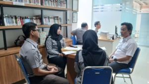 Perkuat JDIHN di Lingkungan Perguruan Tinggi, Kemenkum Sumsel Terima Koordinasi Universitas Sriwijaya