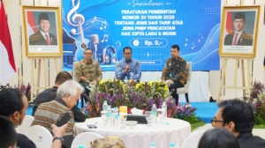 DJKI Sosialisasikan Kebijakan Pencatatan Lagu Nol Rupiah Kepada Musisi