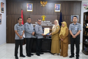 Kanwil Kemenkum Babel Dampingi Pencatatan Hak Cipta Inovasi Puskesmas Pangkalbalam