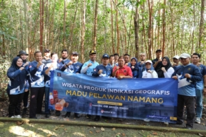 Kanwil Kemenkum Babel Laksanakan Kunjungan Wisata Tematik Desa Berbasis Kekayaan Intelektual di Desa Namang