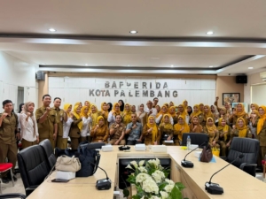 Kemenkum Sumsel Dorong Pelindungan Inovasi Daerah Melalui Sosialisasi dan Pendampingan Pencatatan Hak Cipta di Bapperida Kota Palembang