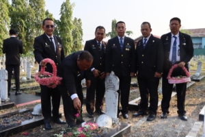 Kemenkum Sumsel Gelar Ziarah dan Tabur Bunga Jelang Hari Pengayoman ke-81