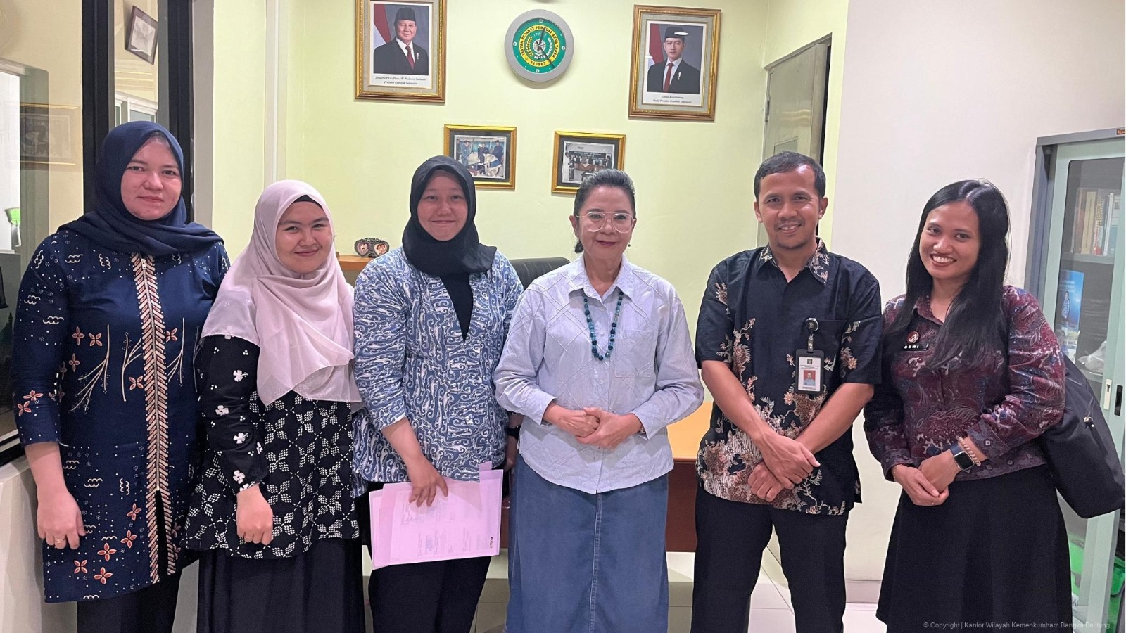 Kanwil Kemenkum Babel Lakukan Pengawasan dan Sinkronisasi Data Fidusia di Belitung Kanwil Kemenkum Babel Lakukan Pengawasan dan Sinkronisasi Data Fidusia di Belitung