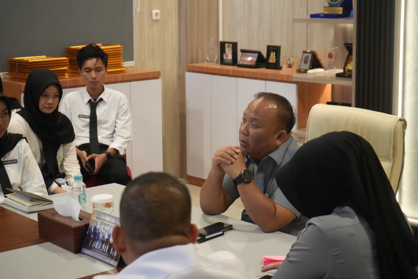 Kakanwil Kemenkum Sumsel Beri Arahan kepada Peserta Program Magang Nasional Kakanwil Kemenkum Sumsel Beri Arahan kepada Peserta Program Magang Nasional